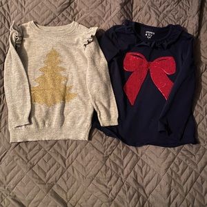 2 Crown & Ivy Christmas Sweaters